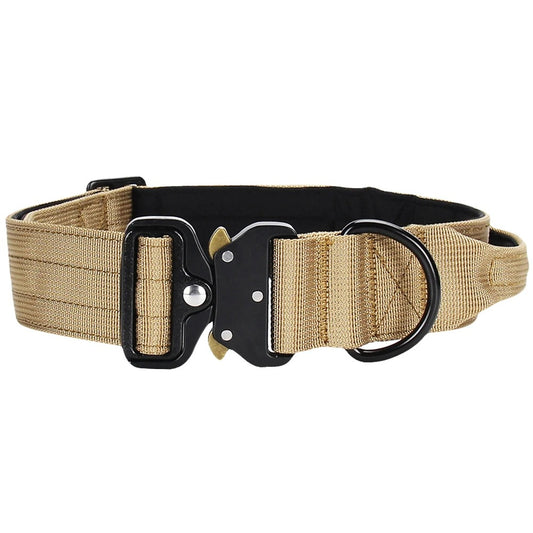 HÖGKVALITATIVT HUNDHALSBAND – BEIGE